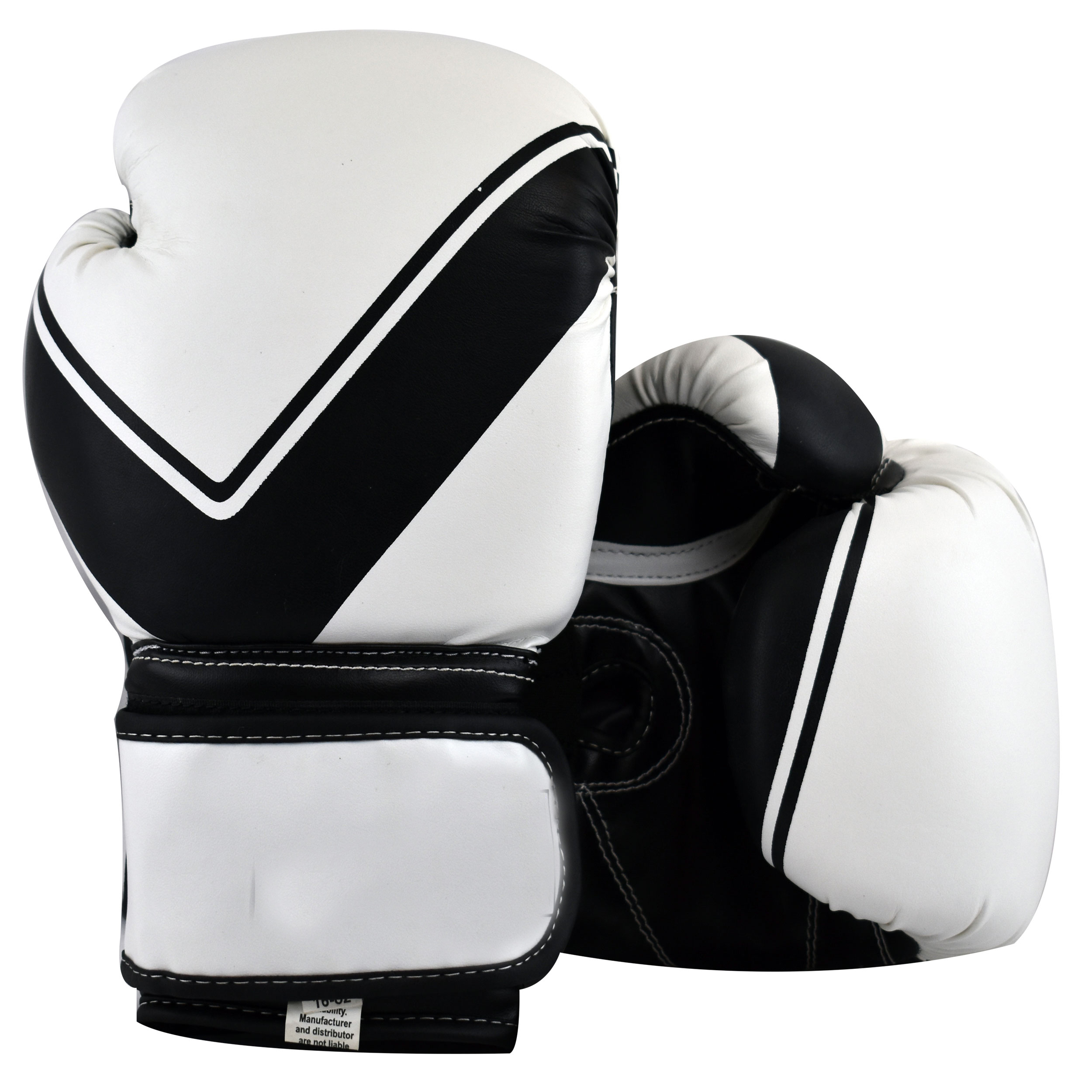 Boxing Gloves Black White